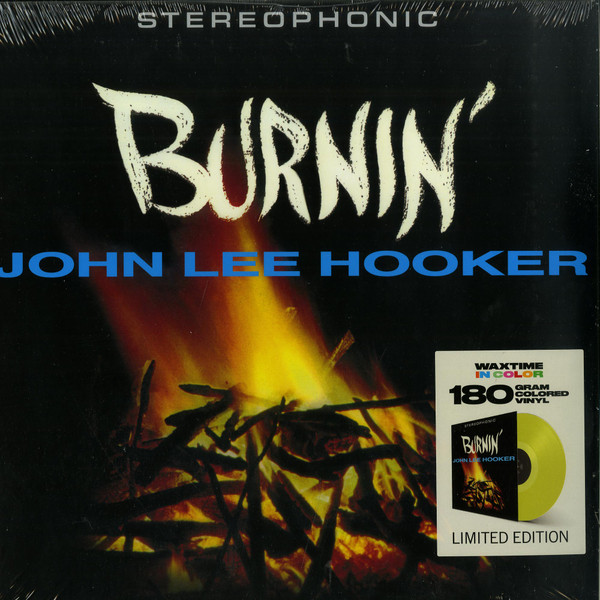 JOHN LEE HOOKER - BURNIN´ - YELLOW VINYL